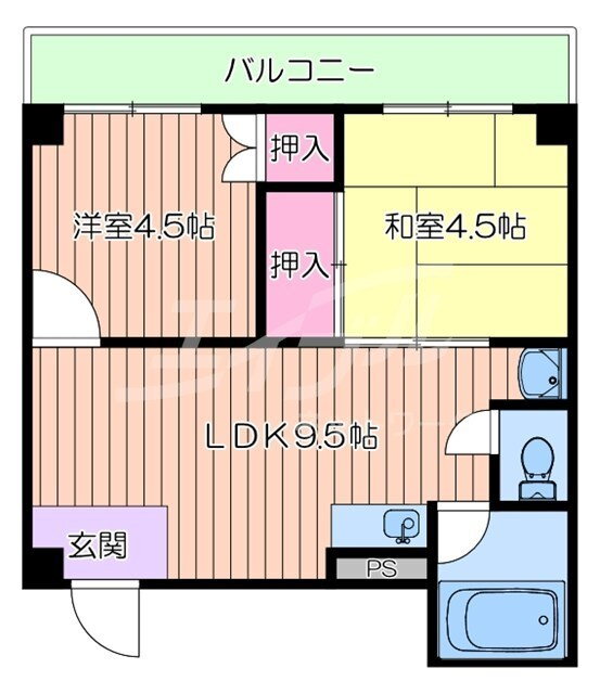 大阪府大阪市城東区東中浜６ 緑橋駅 2LDK マンション 賃貸物件詳細