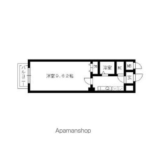 福岡県福岡市博多区諸岡２ 笹原駅 1K マンション 賃貸物件詳細