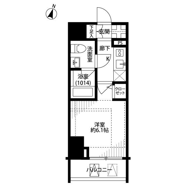 東京都渋谷区笹塚２ 笹塚駅 1K マンション 賃貸物件詳細