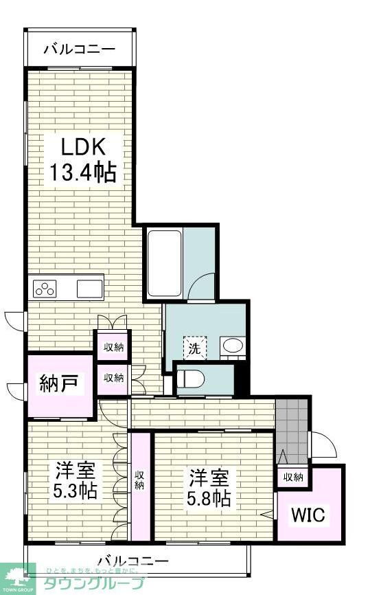 神奈川県川崎市中原区木月４ 元住吉駅 2SLDK マンション 賃貸物件詳細