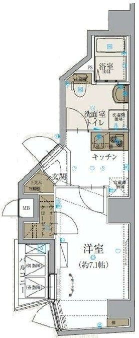 東京都文京区春日２ 茗荷谷駅 1K マンション 賃貸物件詳細