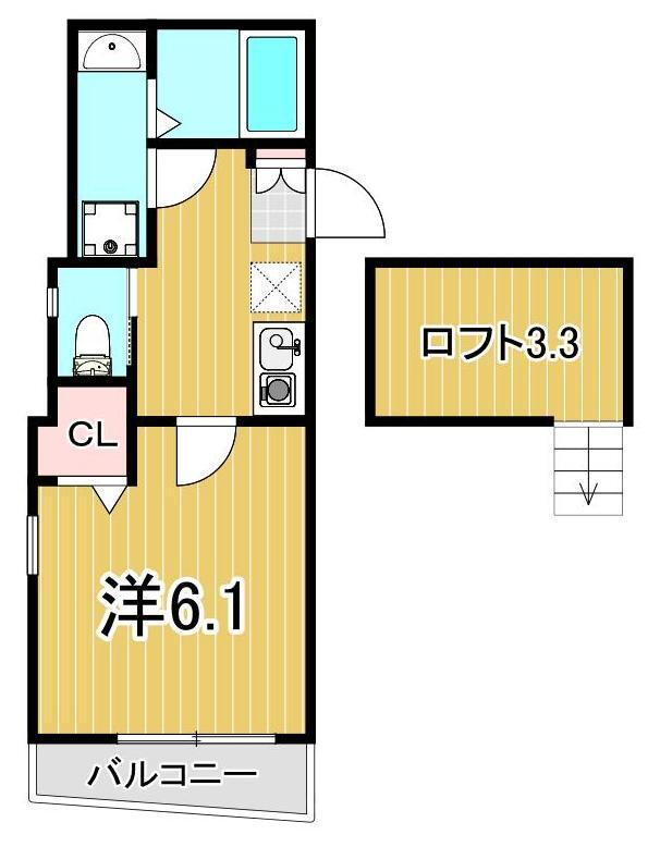 東京都足立区綾瀬４ 綾瀬駅 1K アパート 賃貸物件詳細