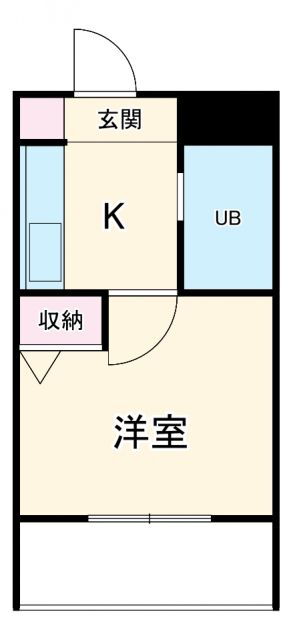 埼玉県さいたま市中央区下落合２ 与野駅 1K マンション 賃貸物件詳細