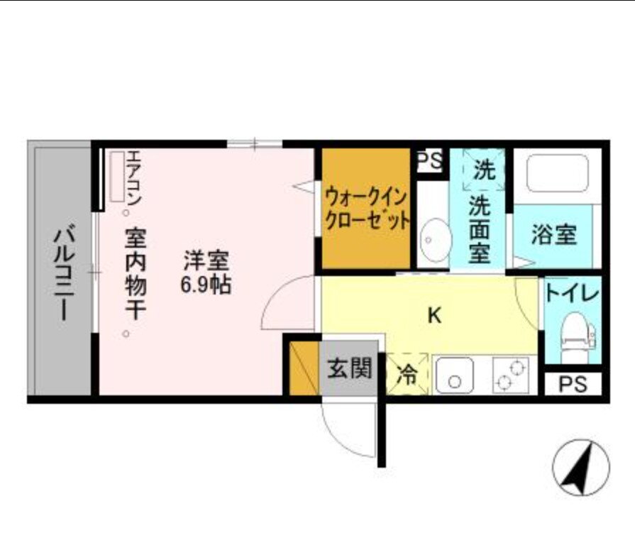 千葉県松戸市松戸新田 みのり台駅 1K アパート 賃貸物件詳細