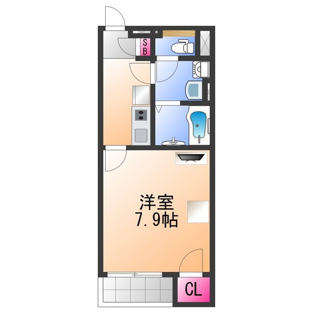 クレイノＨｉｒｏｐａｌａｃｅＩＩＩ 1階 1K 賃貸物件詳細