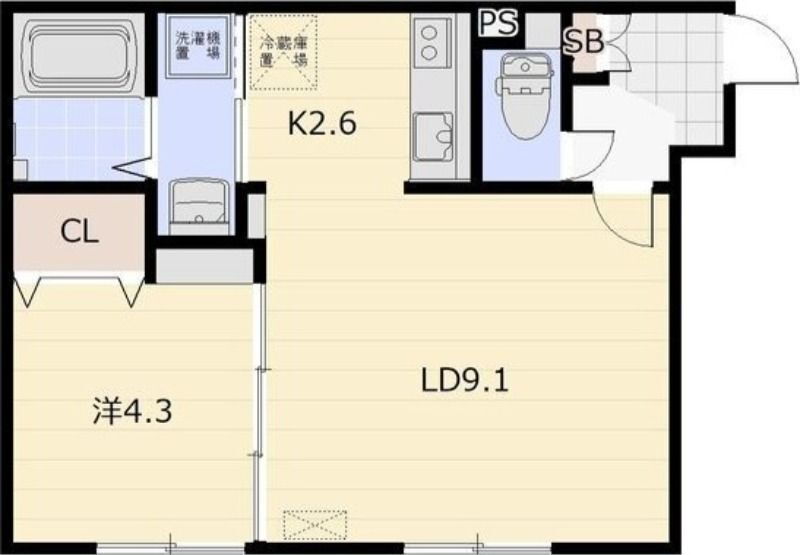 北海道北広島市朝日町２ 北広島駅 1LDK マンション 賃貸物件詳細