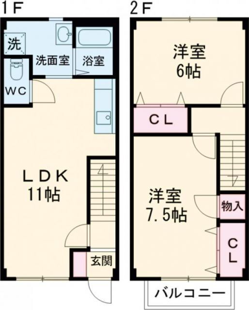 三重県員弁郡東員町大字北大社 東員駅 2LDK 一戸建て 賃貸物件詳細