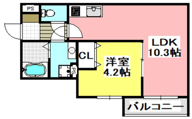 大阪府吹田市藤が丘町 吹田駅 1LDK アパート 賃貸物件詳細