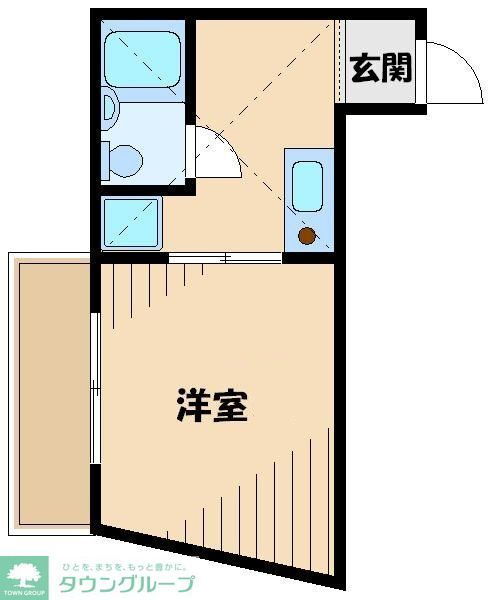 神奈川県川崎市宮前区南野川３ 鷺沼駅 1K マンション 賃貸物件詳細