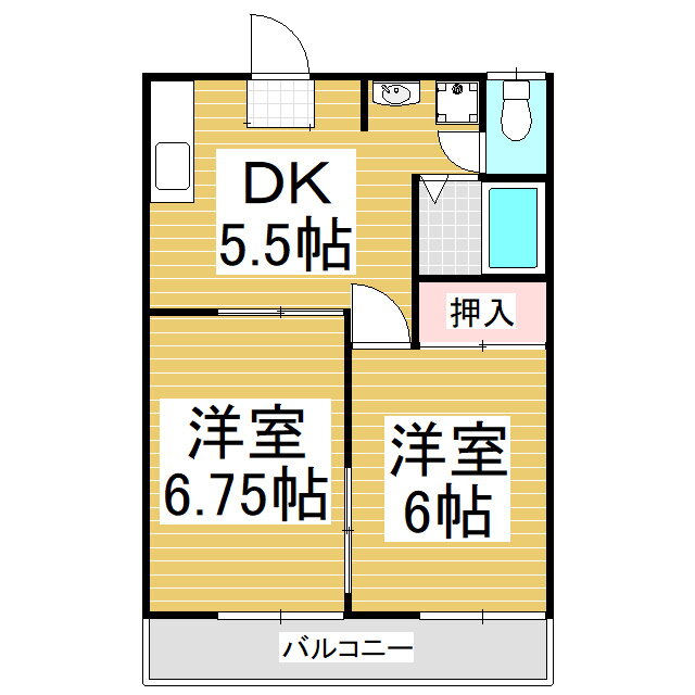 長野県駒ヶ根市上穂南 駒ケ根駅 2DK アパート 賃貸物件詳細