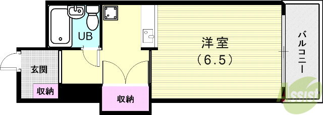 兵庫県神戸市西区今寺 朝霧駅 ワンルーム マンション 賃貸物件詳細