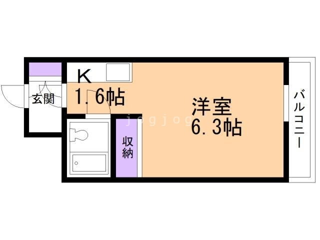 北海道札幌市清田区清田二条１ 1K マンション 賃貸物件詳細