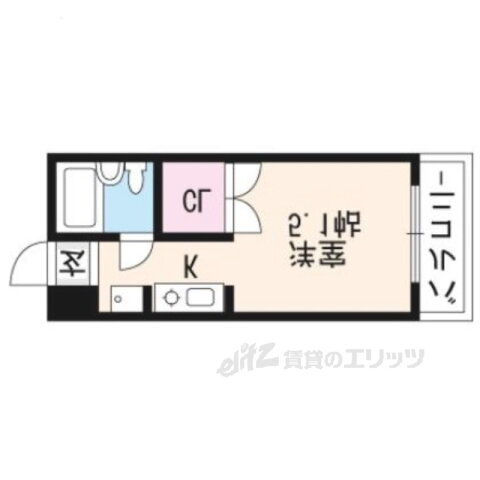京都府宇治市小倉町西浦 小倉駅 1K マンション 賃貸物件詳細