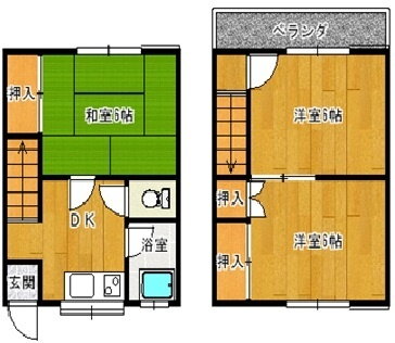 茨城県神栖市土合中央３ 椎柴駅 3K アパート 賃貸物件詳細