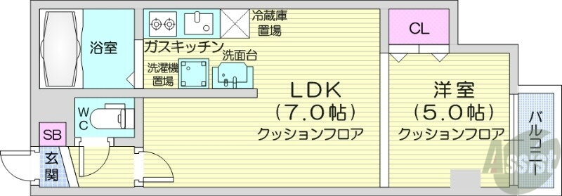 北海道札幌市中央区南四条西１１ 西１１丁目駅 1DK マンション 賃貸物件詳細