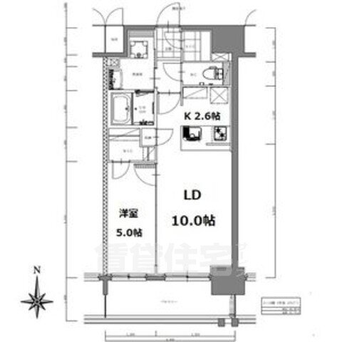 愛知県名古屋市中村区亀島１ 亀島駅 1LDK マンション 賃貸物件詳細