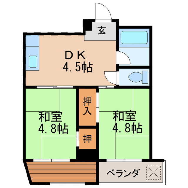 愛知県名古屋市中区新栄１ 新栄町駅 2DK マンション 賃貸物件詳細