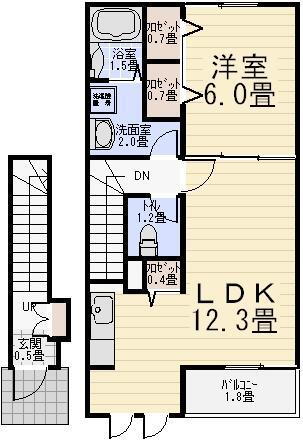 東京都足立区江北３ 江北駅 1LDK アパート 賃貸物件詳細