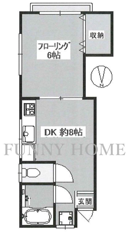 東京都世田谷区太子堂３ 三軒茶屋駅 1DK アパート 賃貸物件詳細