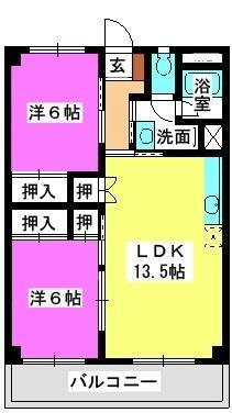 福岡県福岡市博多区東比恵３ 東比恵駅 2LDK マンション 賃貸物件詳細