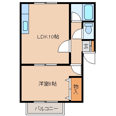 宮城県柴田郡大河原町字町 大河原駅 1LDK アパート 賃貸物件詳細