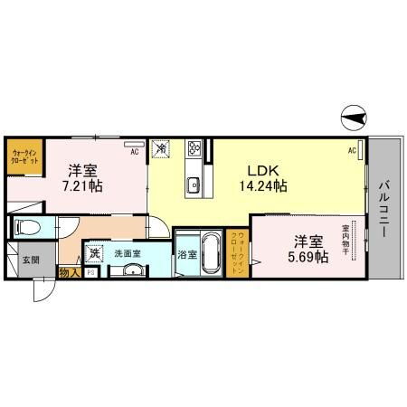 大阪府堺市西区鳳北町６ 鳳駅 2LDK アパート 賃貸物件詳細