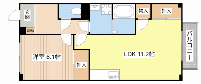 滋賀県長浜市小堀町 長浜駅 1LDK アパート 賃貸物件詳細