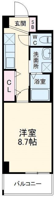 インプルーブ葵 3階 1K 賃貸物件詳細