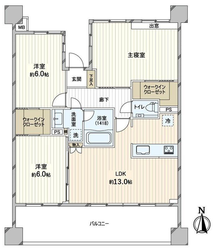 神奈川県川崎市中原区小杉町３ 武蔵小杉駅 3LDK マンション 賃貸物件詳細