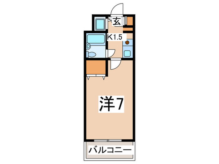 神奈川県川崎市宮前区馬絹５ 宮崎台駅 1K マンション 賃貸物件詳細