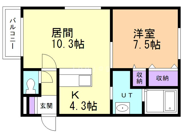 北海道札幌市豊平区豊平五条６ 学園前駅 1LDK マンション 賃貸物件詳細