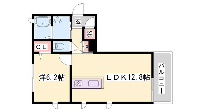 兵庫県加東市上中２ 滝野駅 1LDK マンション 賃貸物件詳細