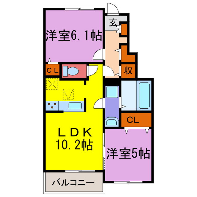 兵庫県姫路市香寺町香呂 香呂駅 2LDK アパート 賃貸物件詳細