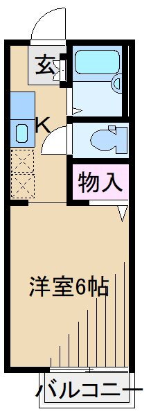 神奈川県横浜市港北区大倉山３ 大倉山駅 1K アパート 賃貸物件詳細