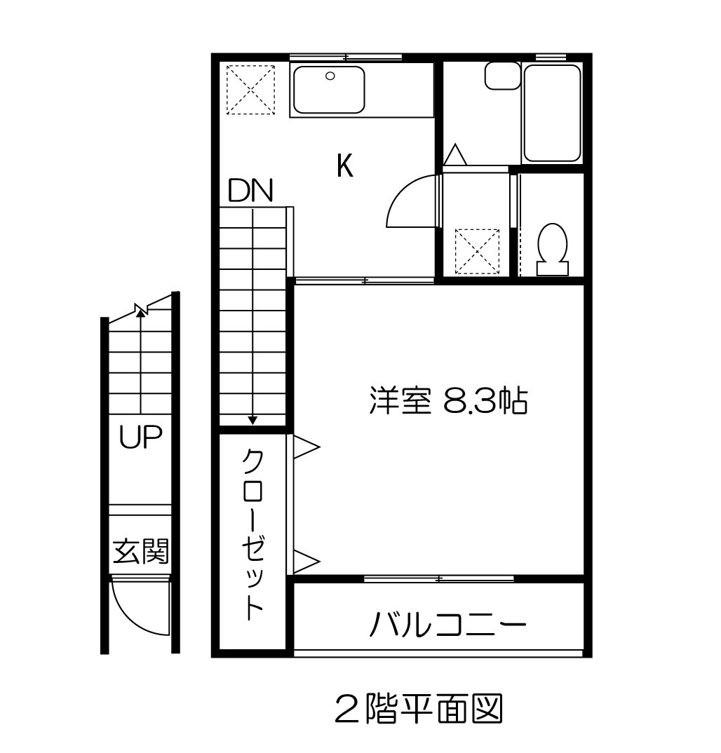 千葉県成田市不動ケ岡 京成成田駅 1K アパート 賃貸物件詳細