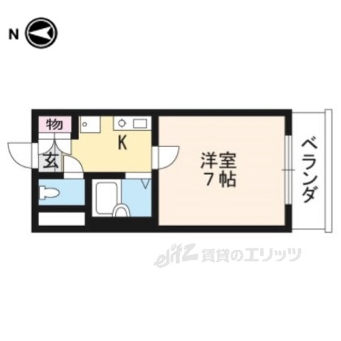 京都府京都市上京区福長町 今出川駅 1K マンション 賃貸物件詳細