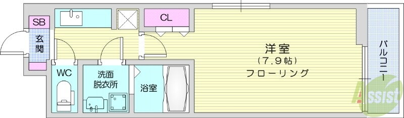 宮城県名取市増田３ 名取駅 1K アパート 賃貸物件詳細