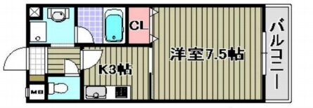 大阪府堺市北区百舌鳥西之町２ なかもず駅 1K マンション 賃貸物件詳細