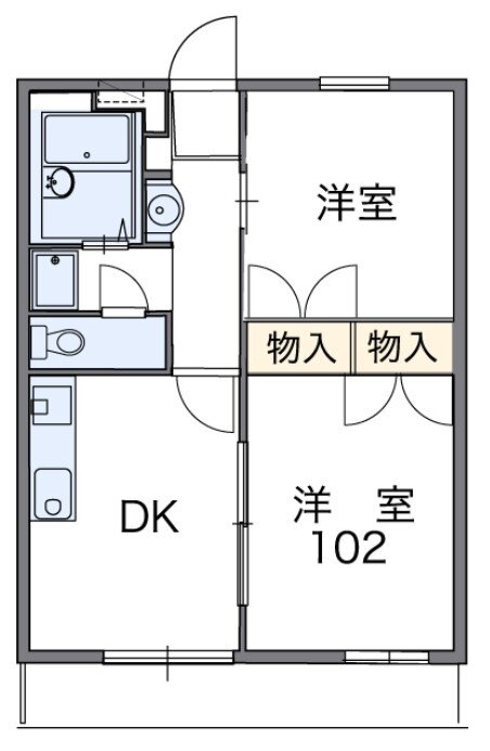 神奈川県小田原市国府津 国府津駅 2DK マンション 賃貸物件詳細