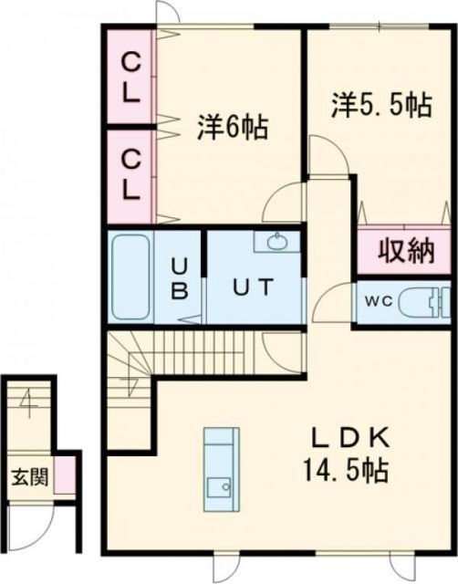 北海道士別市東二条７ 士別駅 2LDK アパート 賃貸物件詳細