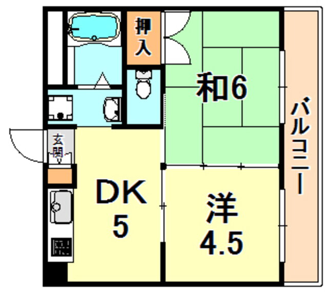 兵庫県神戸市灘区大石北町 大石駅 2DK マンション 賃貸物件詳細