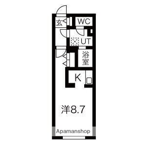 愛知県岡崎市羽根町字若宮 岡崎駅 1K マンション 賃貸物件詳細