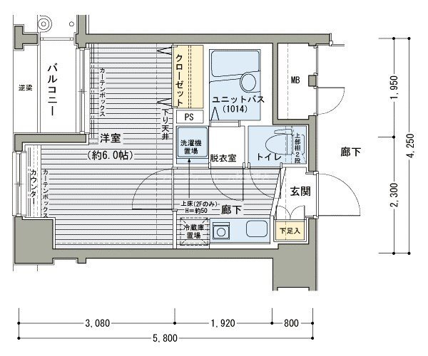 メインステージ日本橋馬喰町駅前 9階 1K 賃貸物件詳細