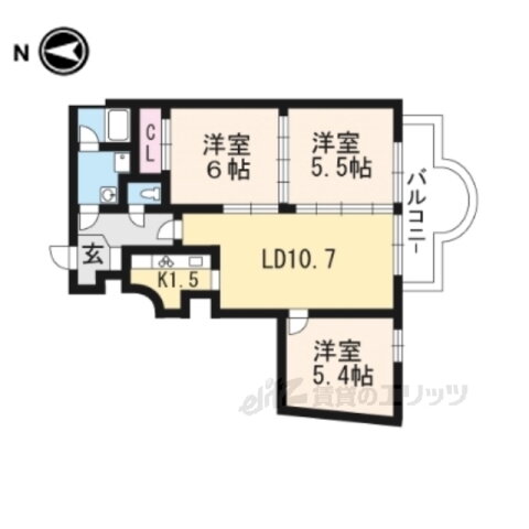 京都府京都市東山区泉涌寺門前町 京都駅 3LDK マンション 賃貸物件詳細