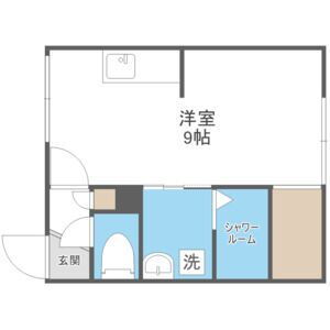 北海道札幌市厚別区厚別南２ ひばりが丘駅 1K アパート 賃貸物件詳細