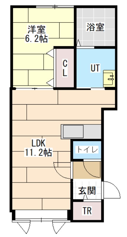 北海道岩見沢市八条西２ 岩見沢駅 1LDK アパート 賃貸物件詳細