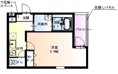 兵庫県尼崎市水堂町２ 立花駅 1K アパート 賃貸物件詳細