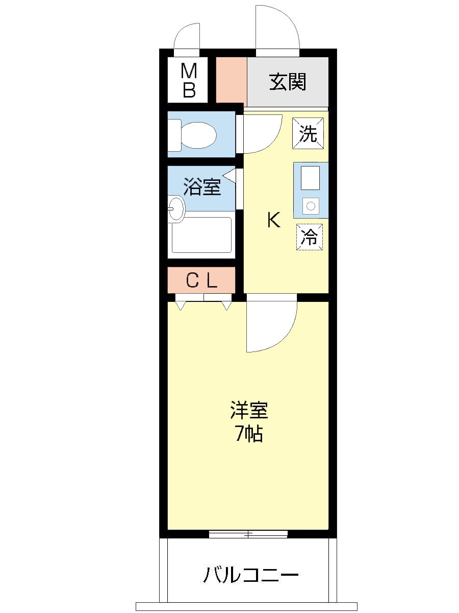 大阪府大阪市港区波除３ 弁天町駅 1K マンション 賃貸物件詳細