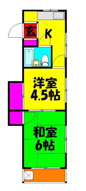 東京都板橋区南常盤台２ ときわ台駅 2K マンション 賃貸物件詳細