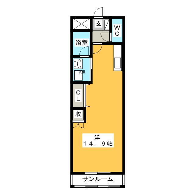 岐阜県大垣市横曽根４ ワンルーム マンション 賃貸物件詳細